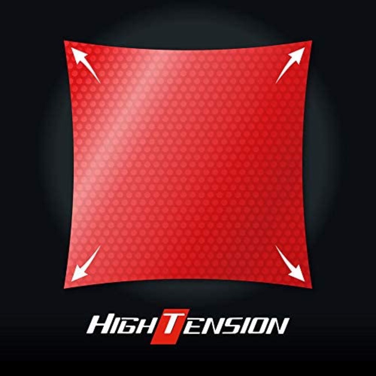 Impartial XB Table Tennis Rubber: High Tension Logo